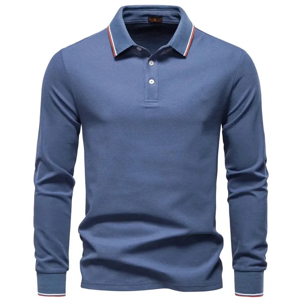 AIOPESON Men's Mock Neck Polo Shirts - ShopHub