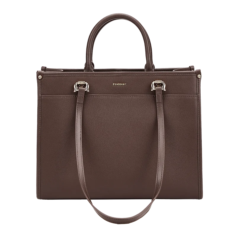 FOXER Luxury Large Capacity Tote Bag for Women