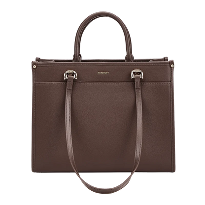 FOXER Luxury Large Capacity Tote Bag for Women