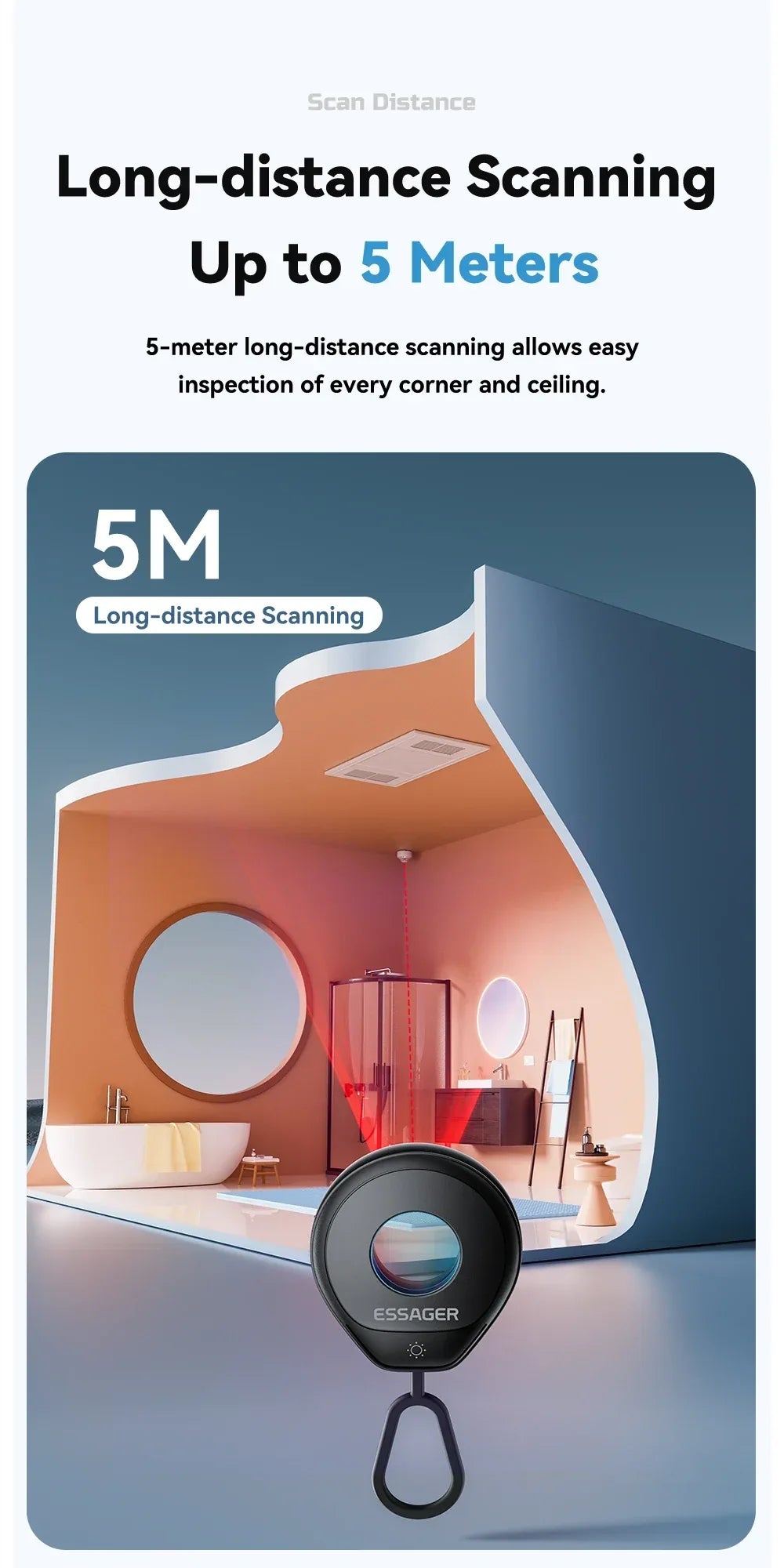 Essager Mini Hidden Camera Detector - ShopHub