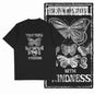 COOLMIND X0111 Butterfly Bliss Graphic Cotton Tee