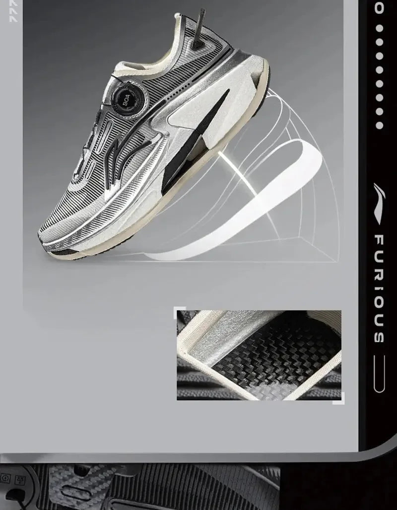 Li-Ning Women's FURIOUS RIDER 8 PRO BOOM FIBER Sneakers - ShopHub