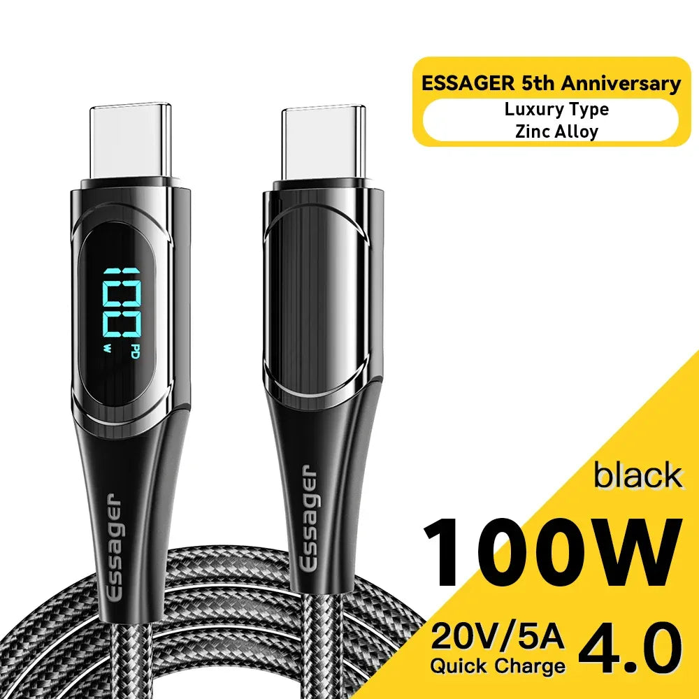 Essager USB Type C to USB C Cable - ShopHub