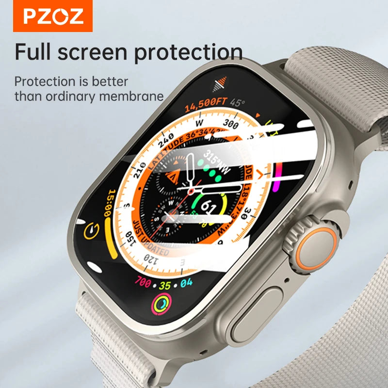 PZOZ UltraShield Case & Screen Protector for Apple Watch Ultra 49mm