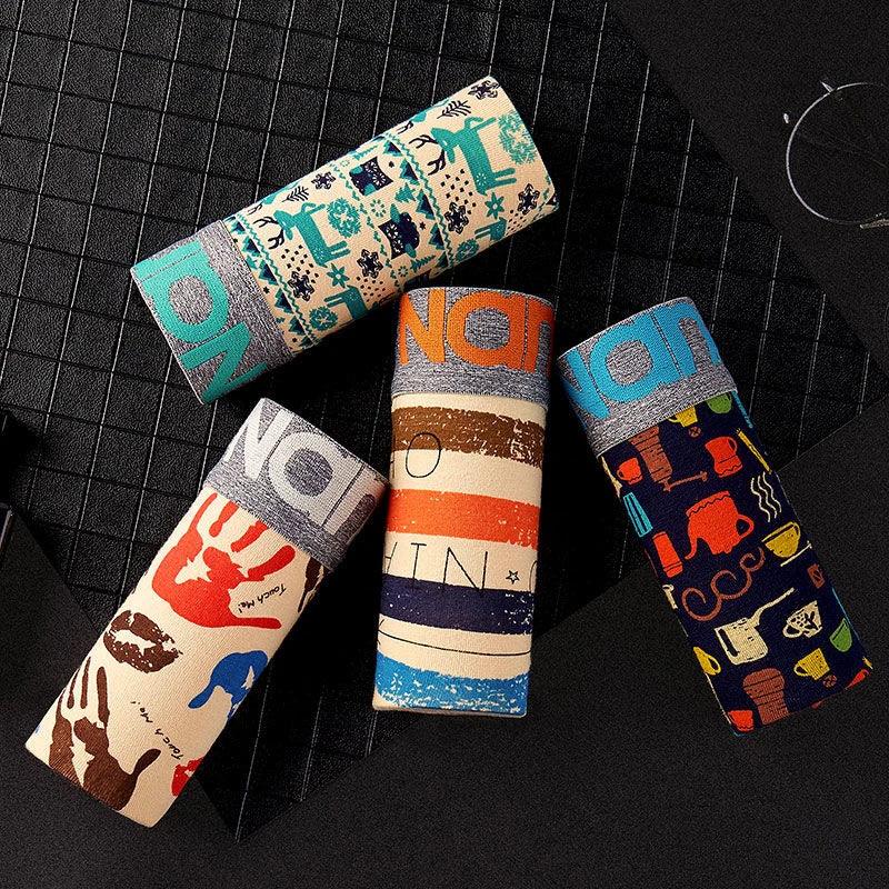 Men's 4-5 Pack Hot Cotton Boxers - ShopHub