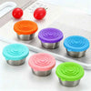 12pc 304 Stainless Steel Food Containers with Leakproof Lids