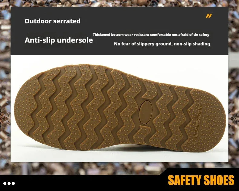 Men's High Top Safety Work Boots - ShopHub