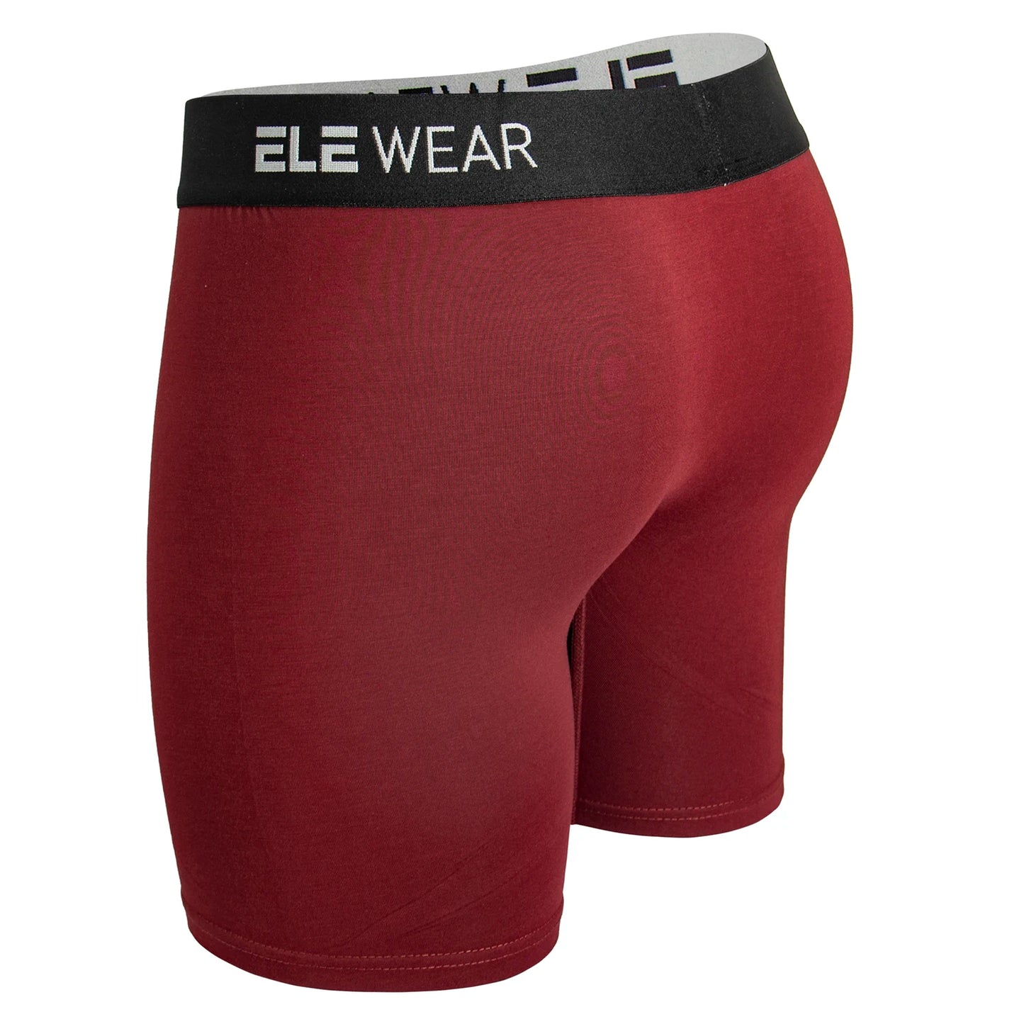 Men's Bamboo Boxer Briefs for Men - Long Sports Underwear, Moisture-Wicking