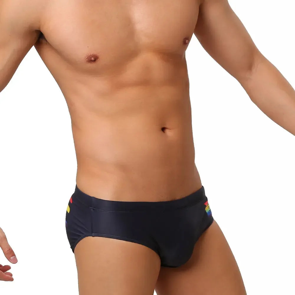 UXH LGBT Men's Swim Briefs - ShopHub