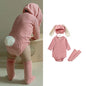 Kids Tales Bunny Belle Cotton-Blend 3-Piece Baby Outfit Set