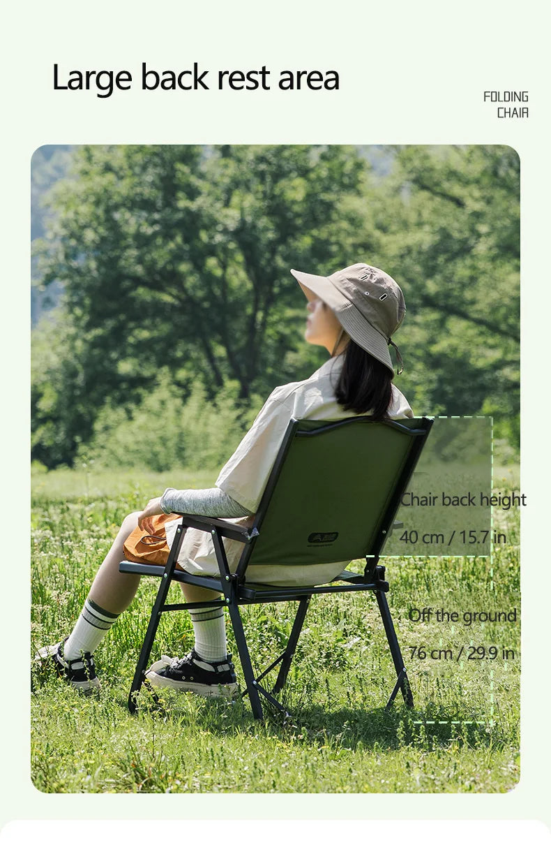 BISINNA Outdoor Folding Camping Chair