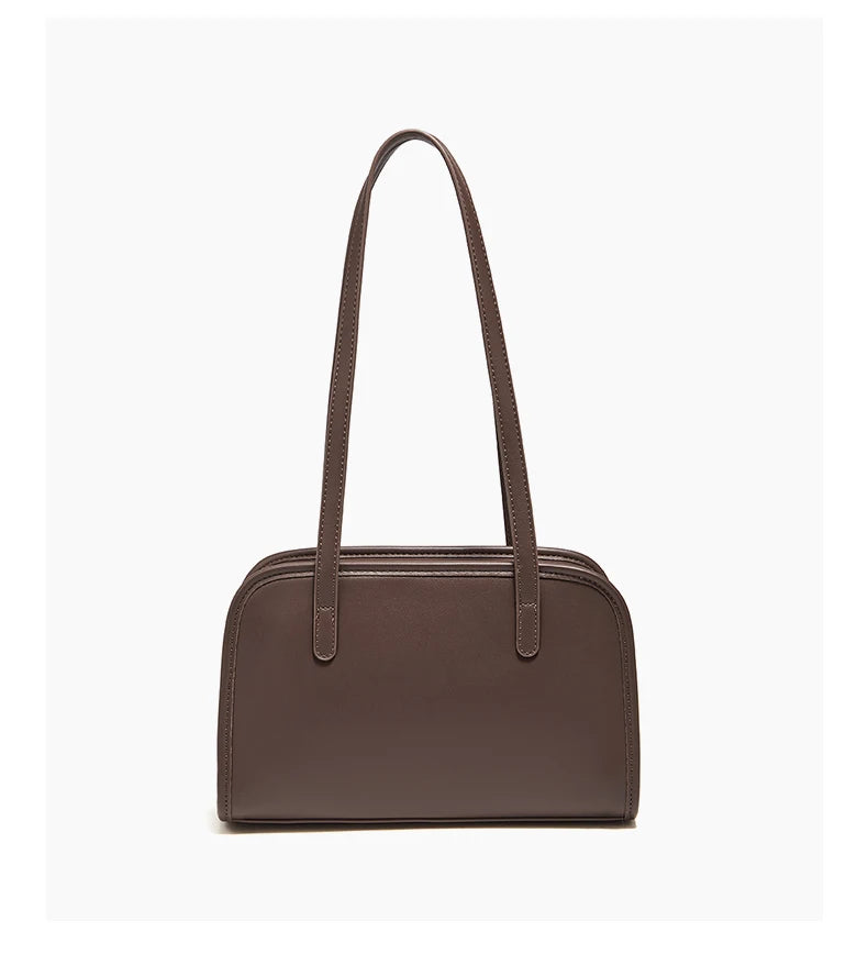 FOXER Female Shoulder Bag PU Leather Cross Body Bag 2026 New Fashion Messenger Bag Large Capacity Commute Daliy