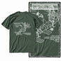 COOLMIND Z1149 Space Station Graphic Cotton Tee