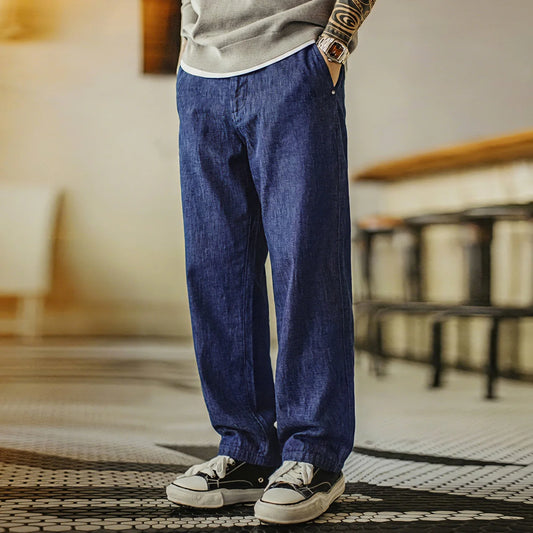 Maden Men's Vintage Denim Jeans