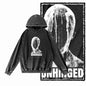 COOLMIND G20 Acid-Washed Black Graphic Hoodie