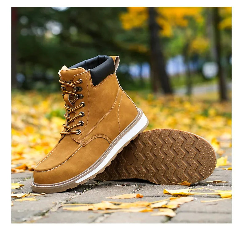 Men's High Top Safety Work Boots - ShopHub