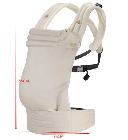 Ergonomic Baby Carrier, Soft and Comfortable Fabric for Lasting Comfort