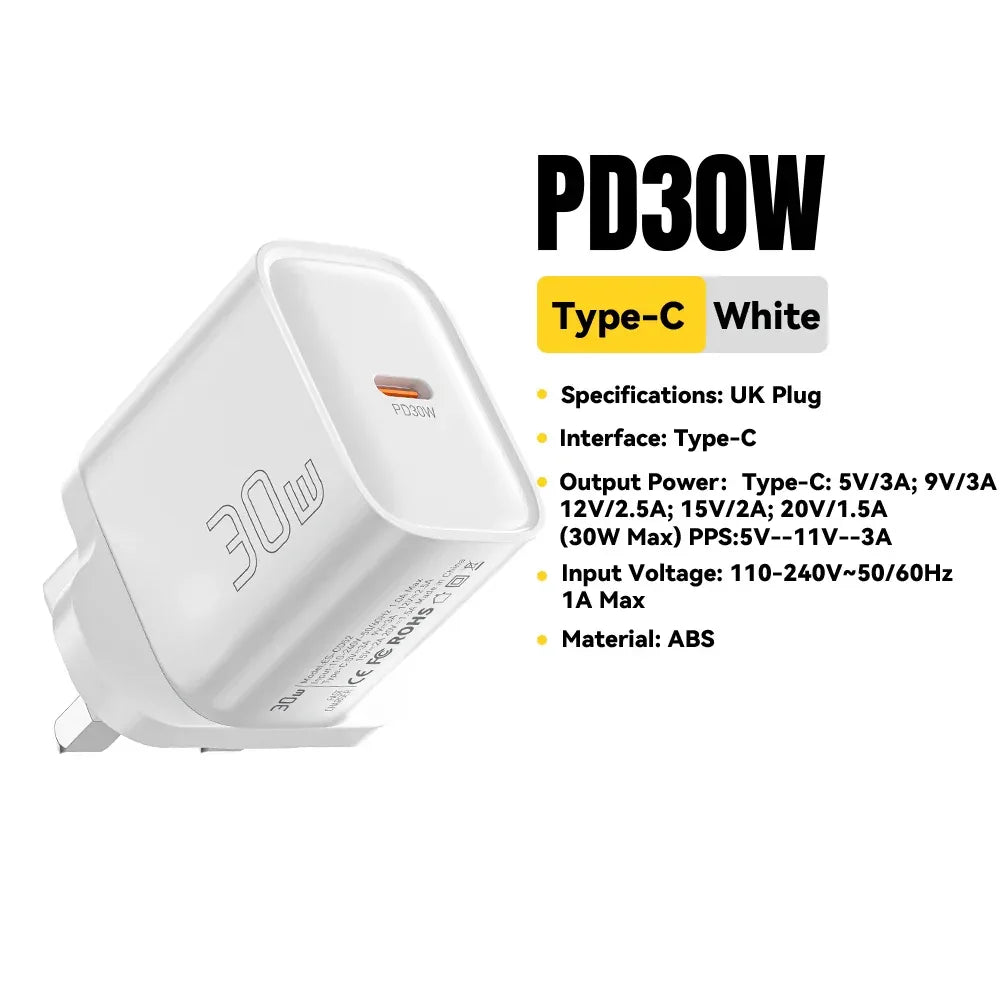 Essager Mini 30W Type C Charger - ShopHub