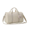 Newborn Baby Care Diaper Bag Mummy Shoulder Bag Embroidery Quilted Stroller Diaper Storage Organizer Large Handbags