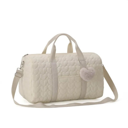 Newborn Baby Care Diaper Bag Mummy Shoulder Bag Embroidery Quilted Stroller Diaper Storage Organizer Large Handbags