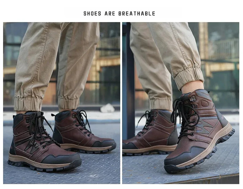 Kankeirr Waterproof Man's Safety Boots - ShopHub