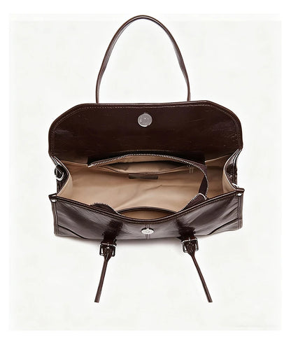 FOXER Women's Genuine Leather Shoulder Bag