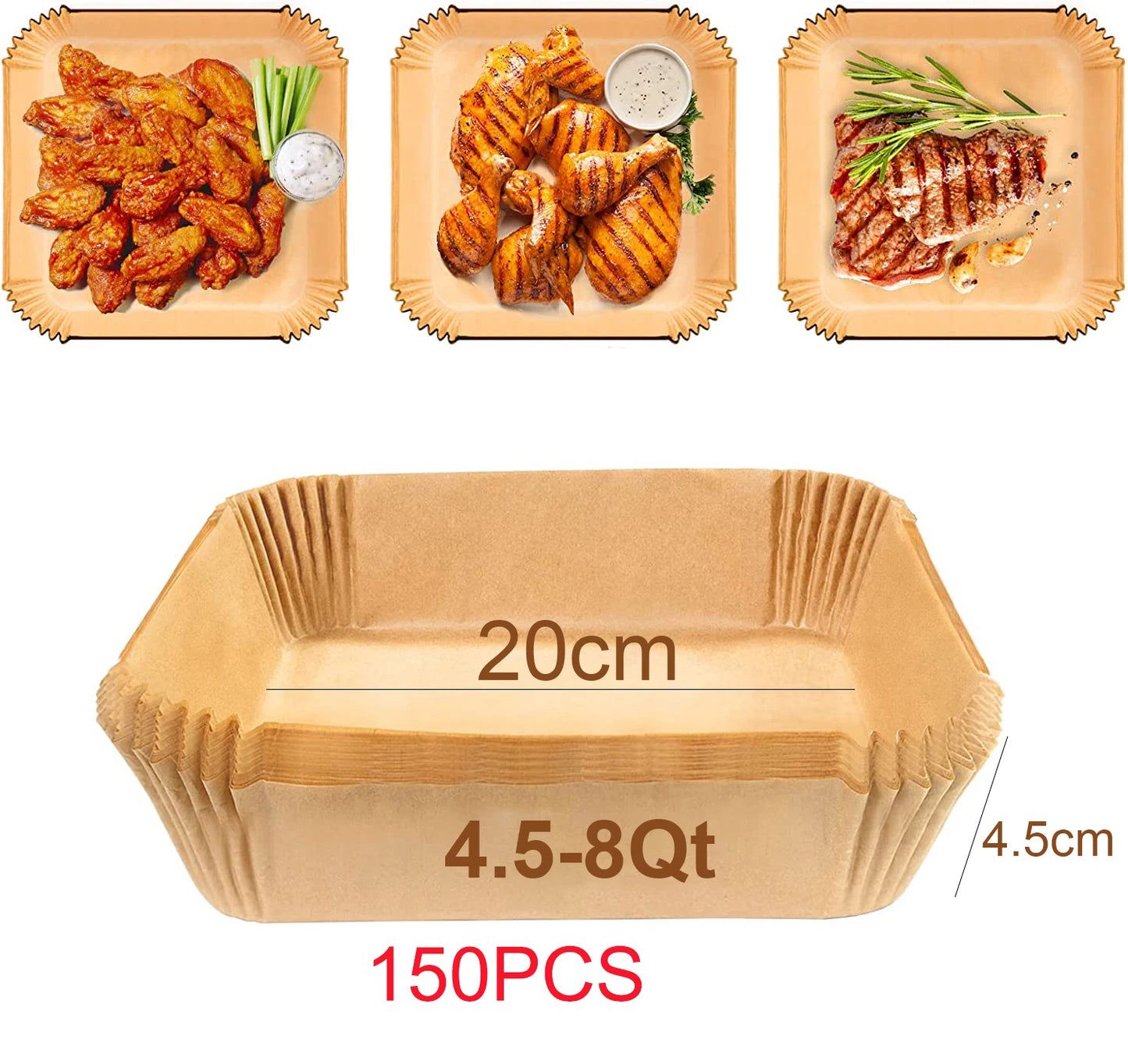 Air Fryer Disposable Baking Paper Liner