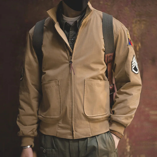 MADEN M1942 Tank Jacket | Regular or Fleece-Lined Khaki
