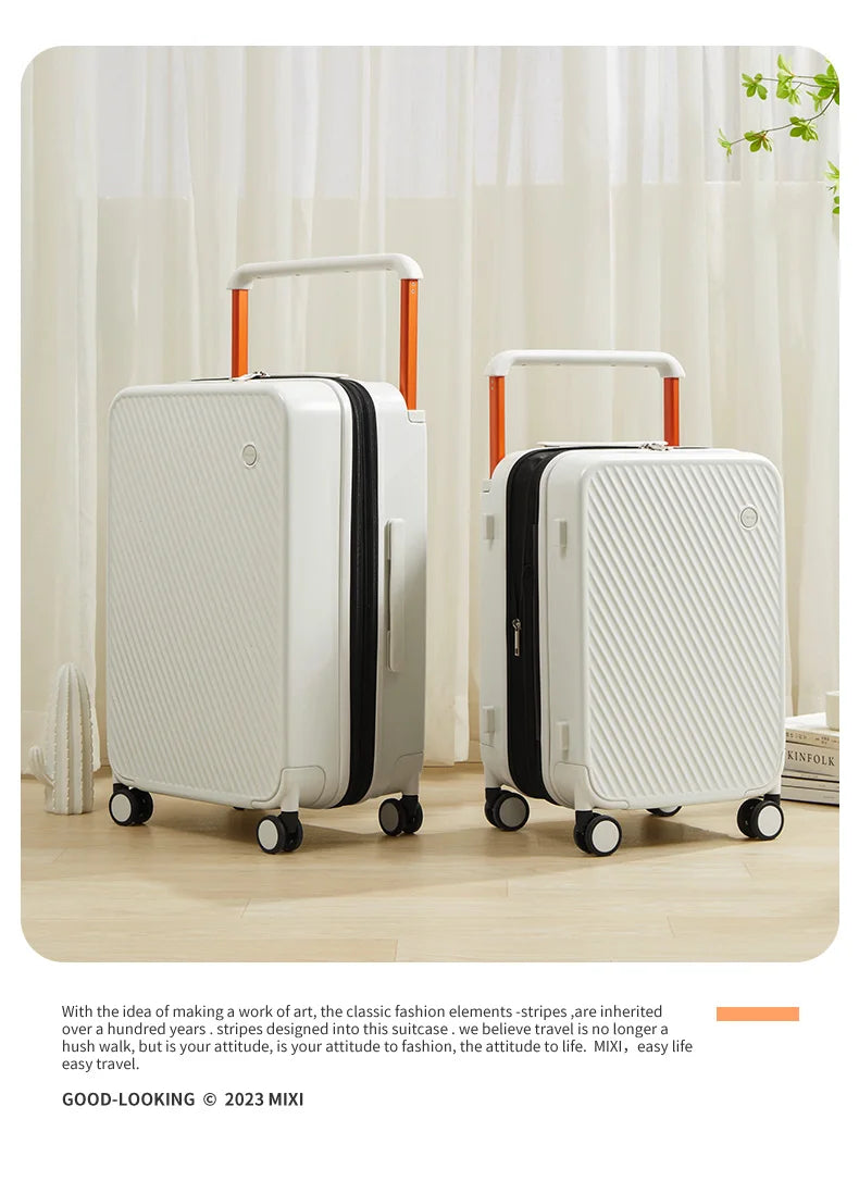 Mixi Expandable Carry-On Suitcase 20" - 24"