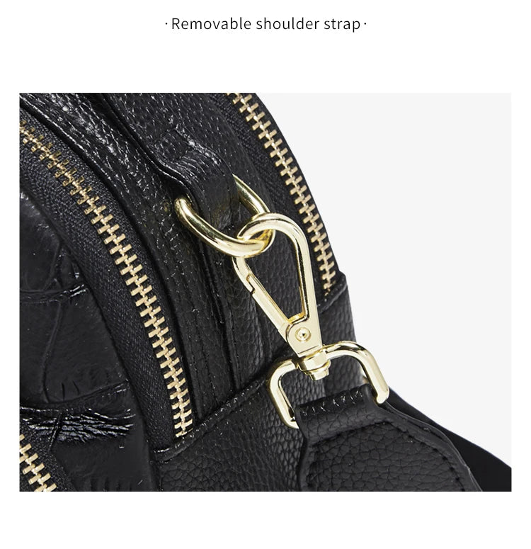 FOXER Brand Genuine Leather Top-handle Bag Women's Shoulder Bag 2026 New Chic Female Shell Bag Luxury Brand Crossbody Purse