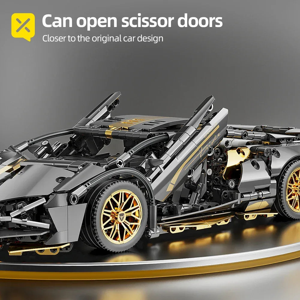 TOYLINX 1:14 Supercar Building Blocks Toy - ShopHub