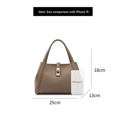 FOXER Brand Genuine Leather Women's Handbag 2026 Fashion Female Bucket Bag Luxury Design Shoulder Bag Versatile Crossbody Purse
