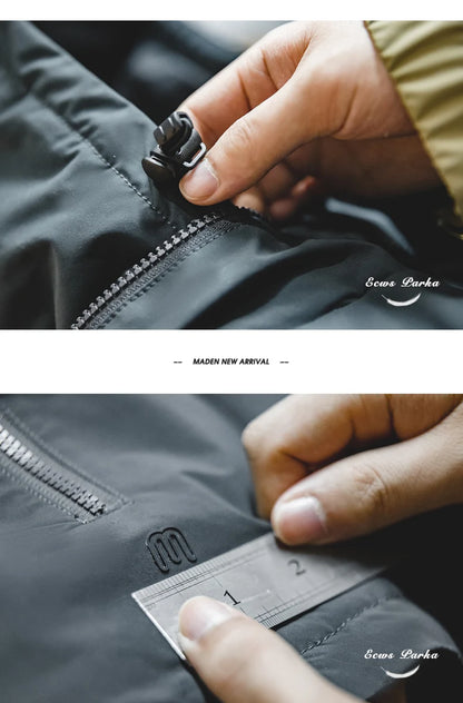 Maden Premium Winter Down Jacket for Men – Superior Warmth & Weather Protection