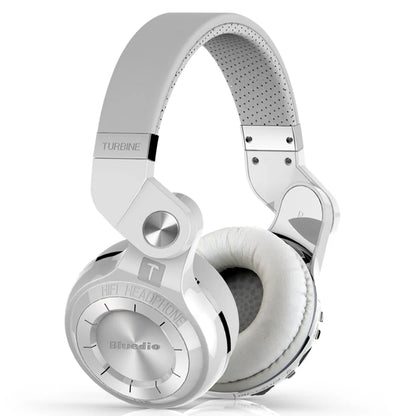Bluetooth T2+ Headphone Wireless Foldable Sports Earphone with HIFI Sound, 57mm Strong Bass, and SD Card Slot