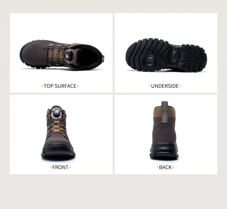 Men's Waterproof Safety Boots - ShopHub