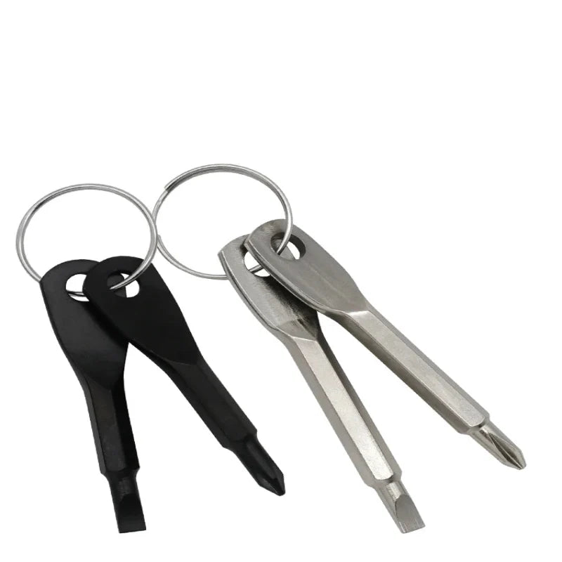 Mini Keychain Screwdriver Tool – Phillips & Slotted (2 colours available) Habicare