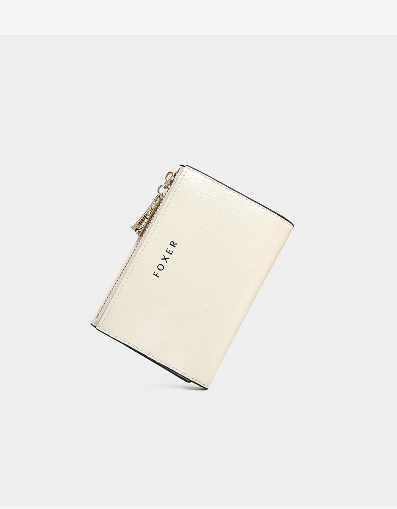 FOXER PU Women's Short Wallet