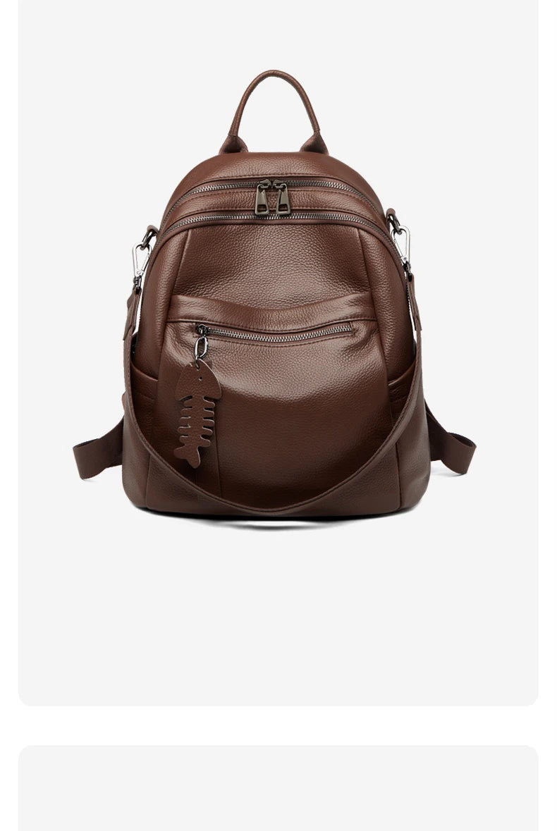 ZOOLER 100% Real Leather Backpack