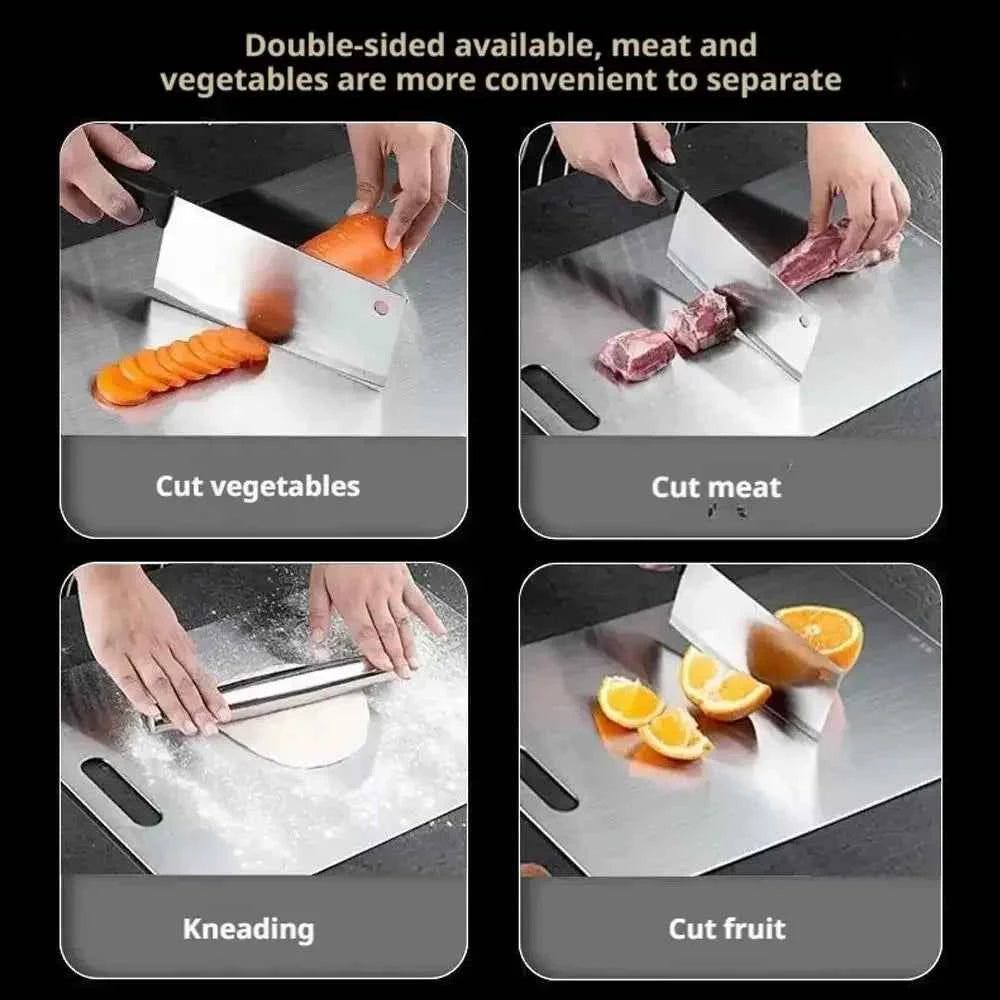 3PC Stainless Steel Cutting Board