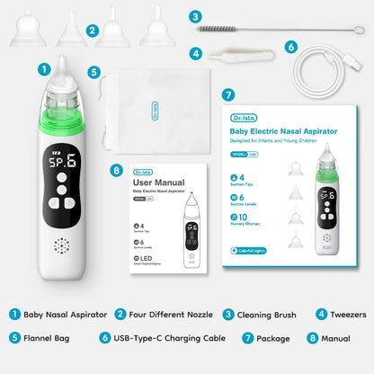 MAMIJOY Baby Electric Nasal Aspirator