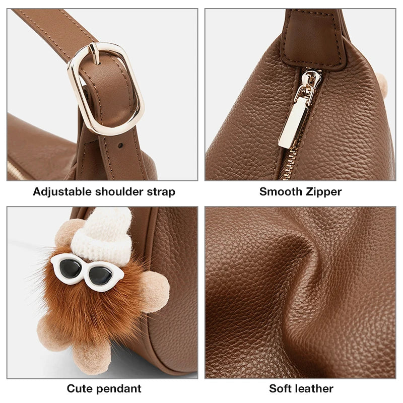 FOXER Light Luxury Women's Shoulder Bag
