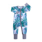 Kids Tales Little Moments Cotton-Blend Double-Zip Baby Romper