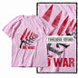 COOLMIND X0009 Anti-War Graphic Cotton Tee