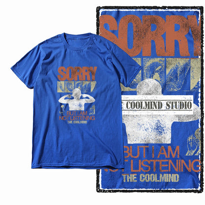 COOLMIND X0068 Silent Rebellion Graphic Tee