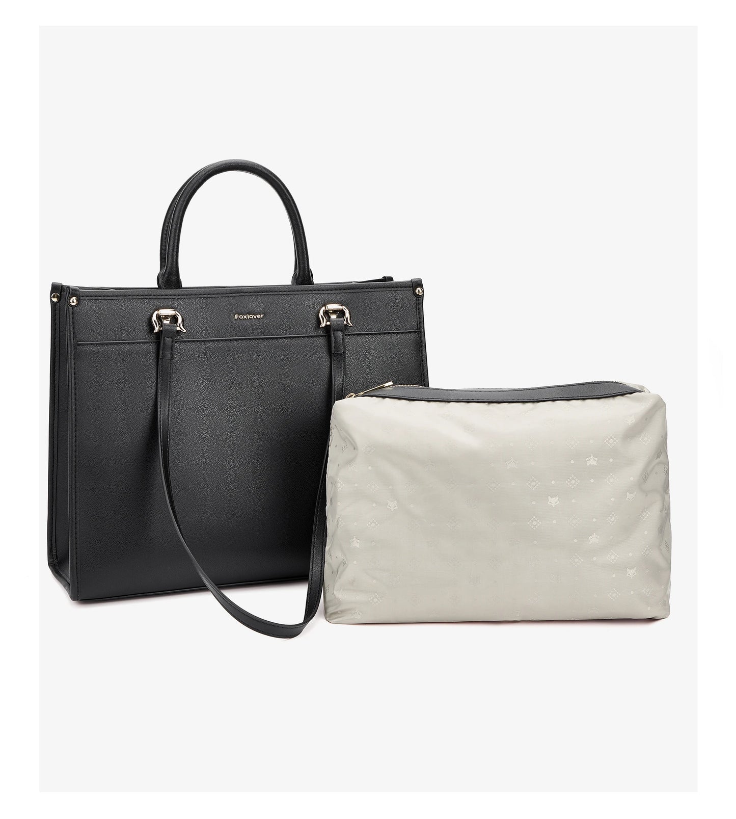 FOXER Luxury Large Capacity Tote Bag for Women