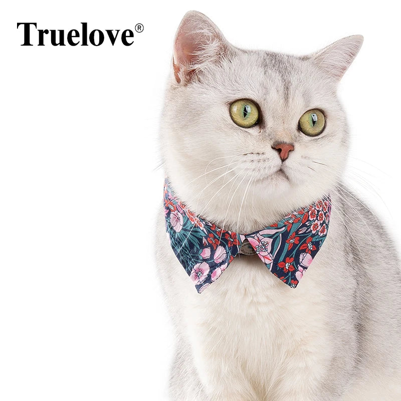 Truelove Cat Collar with Cute Floral Design