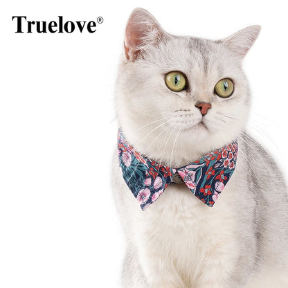 Truelove Cat Collar with Cute Floral Design