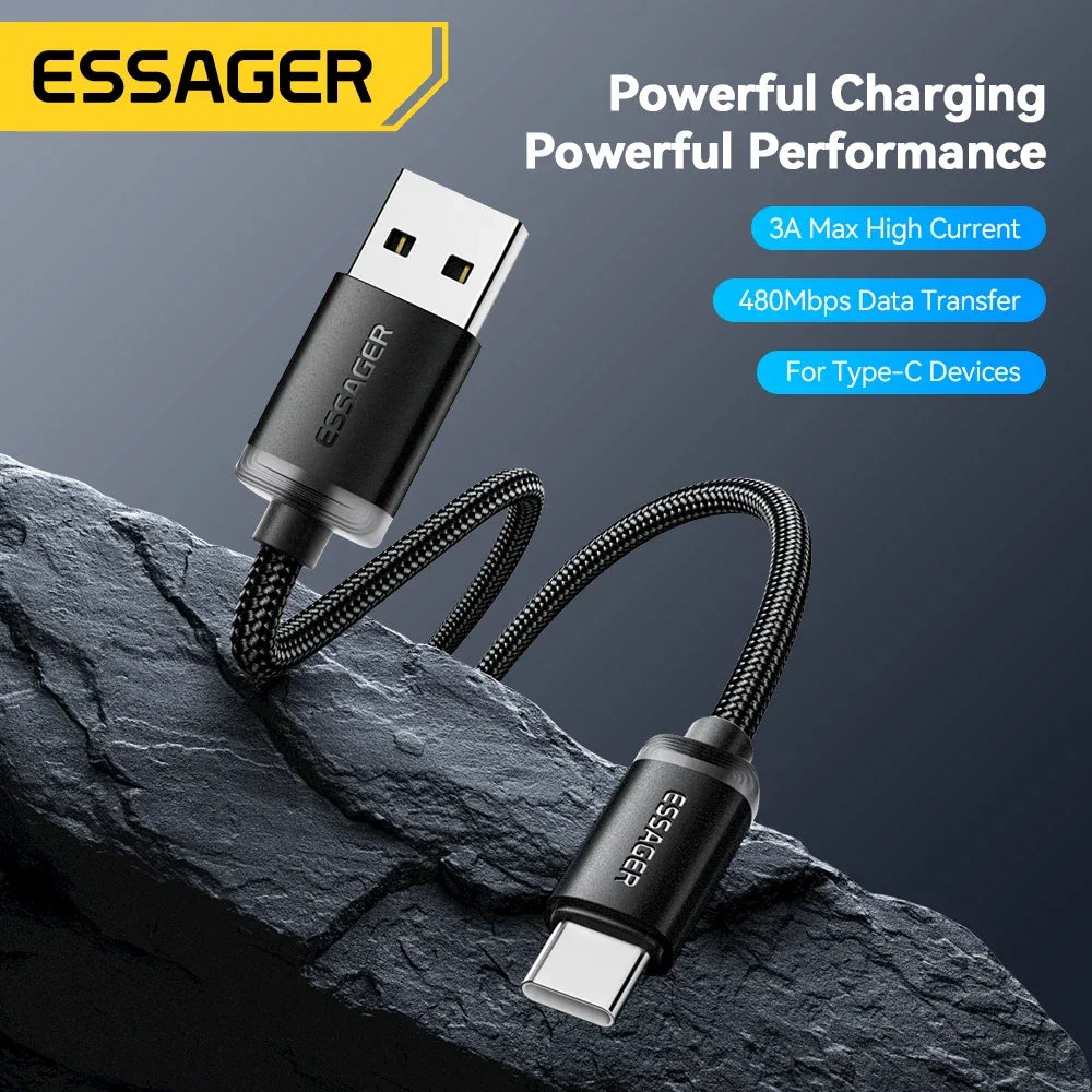 Essager 3A USB Type C Cable - ShopHub