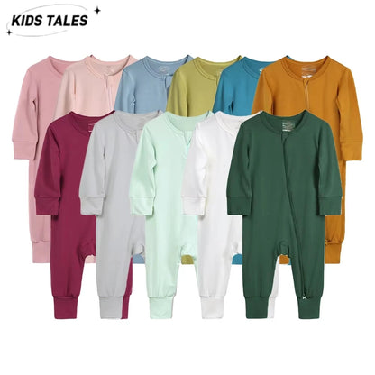 Kids Tales Little Haven Bamboo-Blend Zip Baby Romper