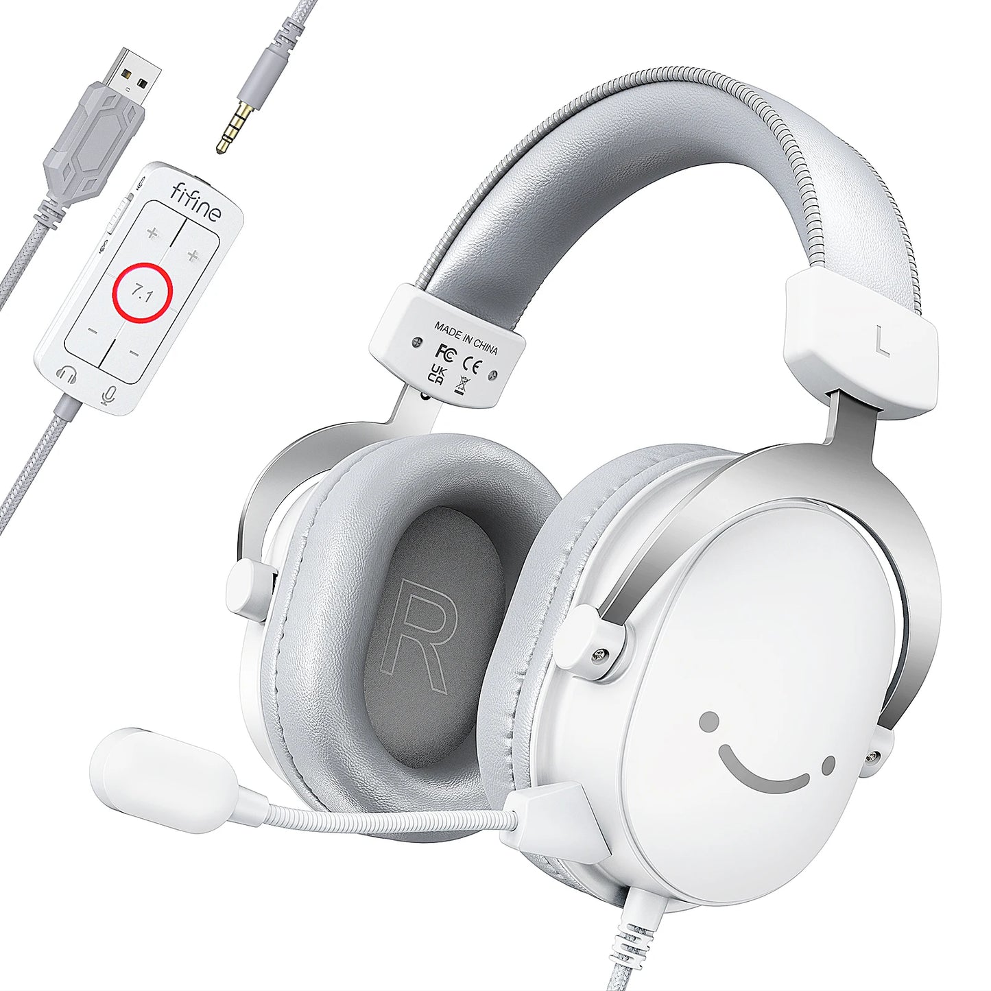 Immerse Yourself in Gaming with the FIFINE 7.1 Surround Sound Headset